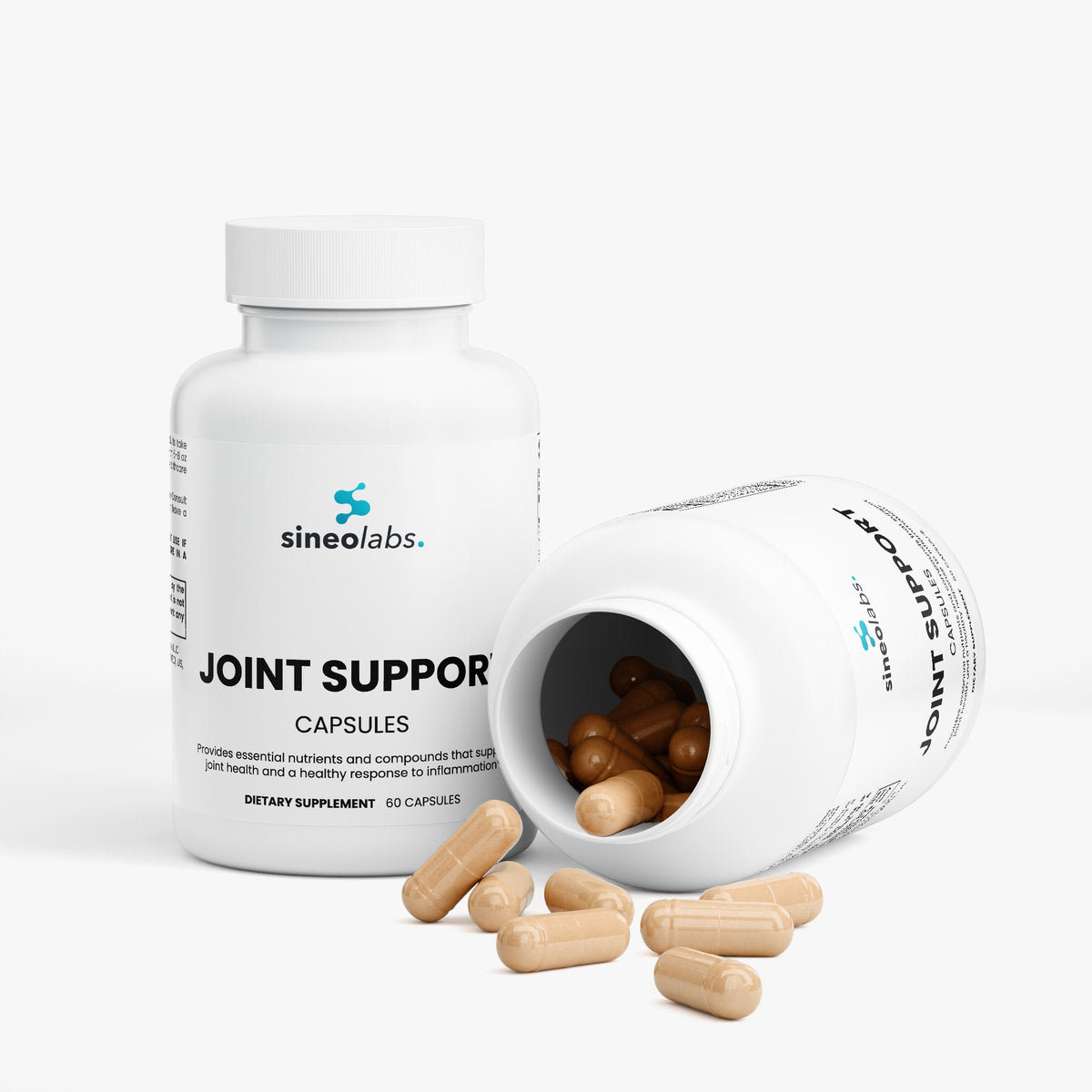 Joint Support Formula: bottle tipped open