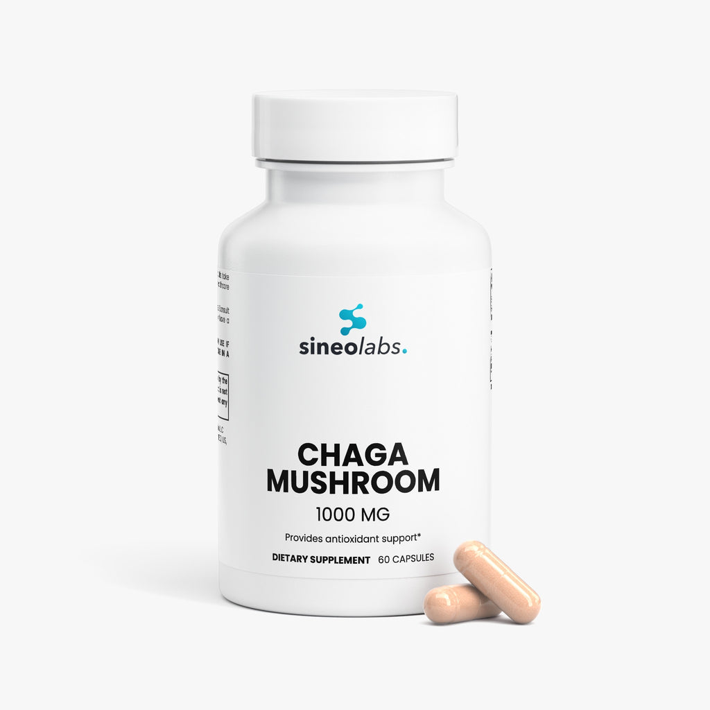 Organic Chaga Mushroom Capsules 1,000mg