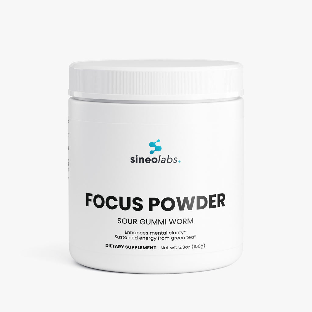 Focus Powder, 300mg Alpha GPC, Sour Gummi Worm