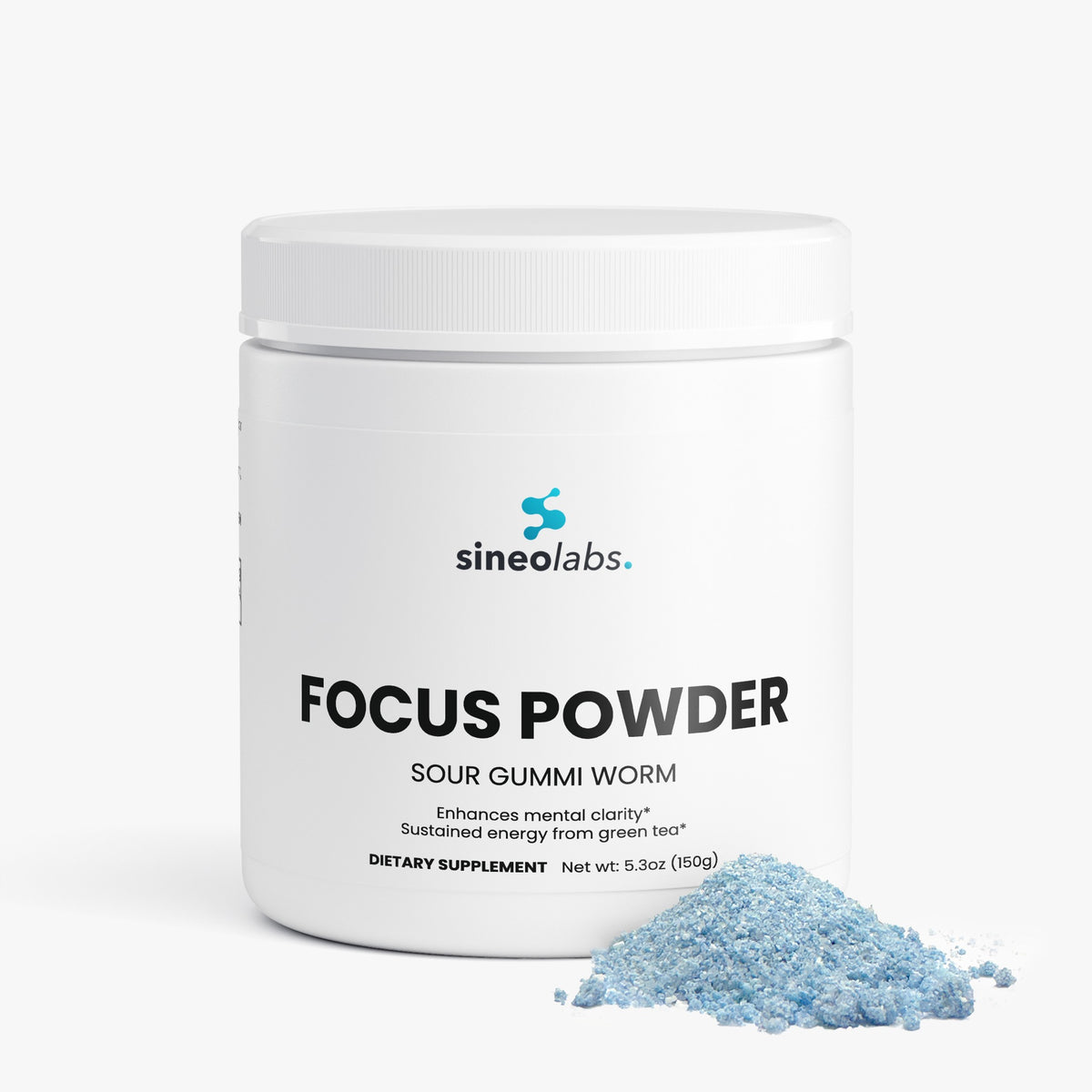 Focus Powder, 300mg Alpha GPC, Sour Gummi Worm
