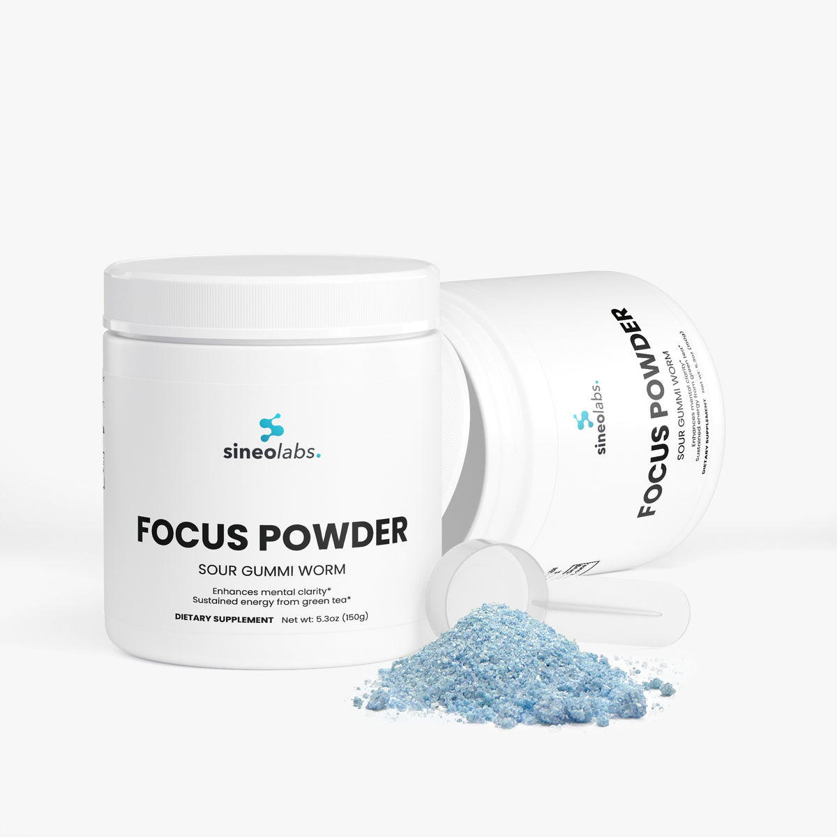 Focus Powder, 300mg Alpha GPC, Sour Gummi Worm