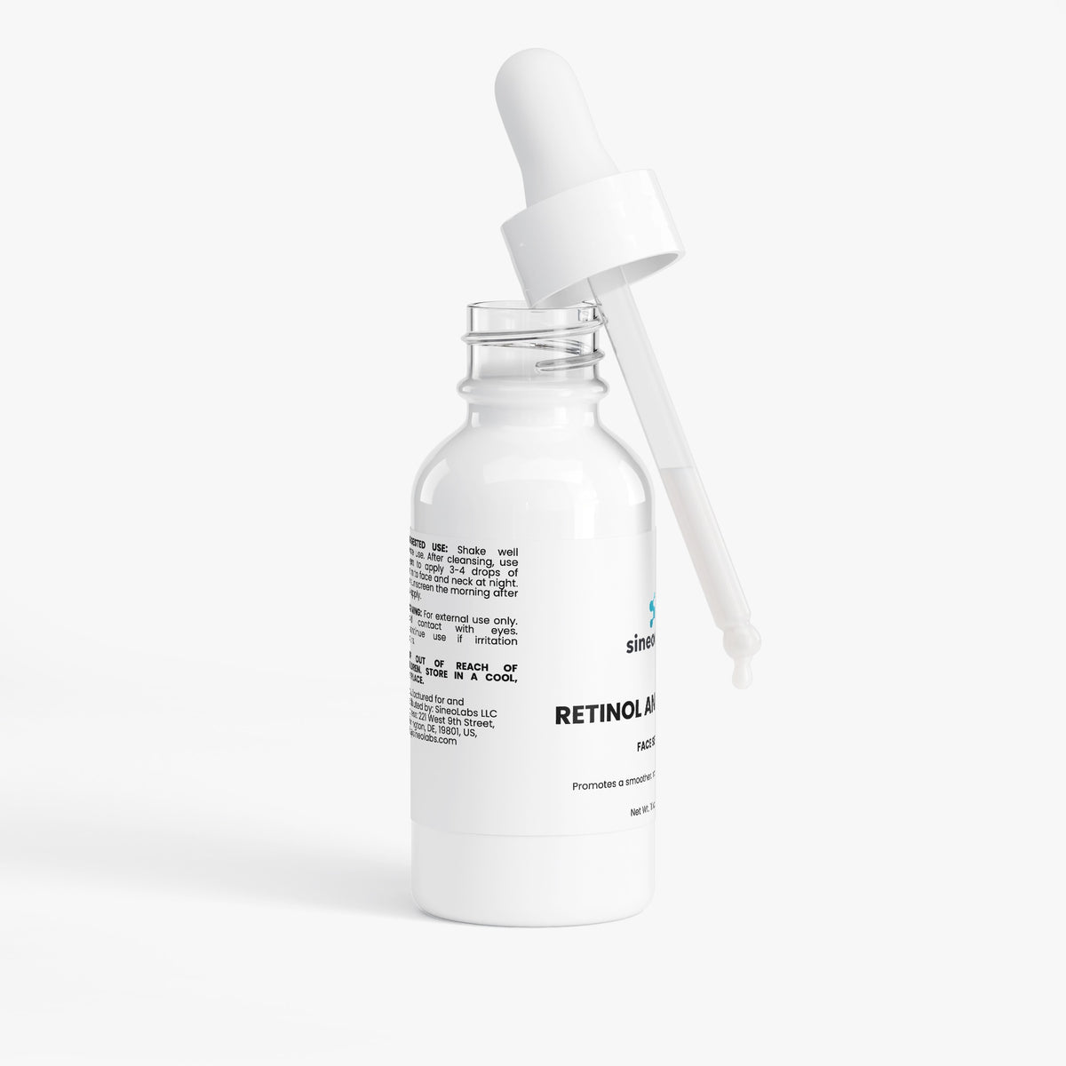 Retinol and Peptide Face Serum with Hexapeptide-11