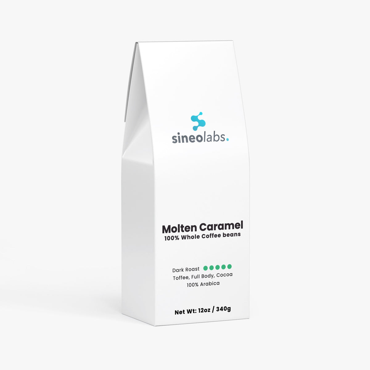 Molten Caramel Dark Roast Coffee, Whole Bean 12oz