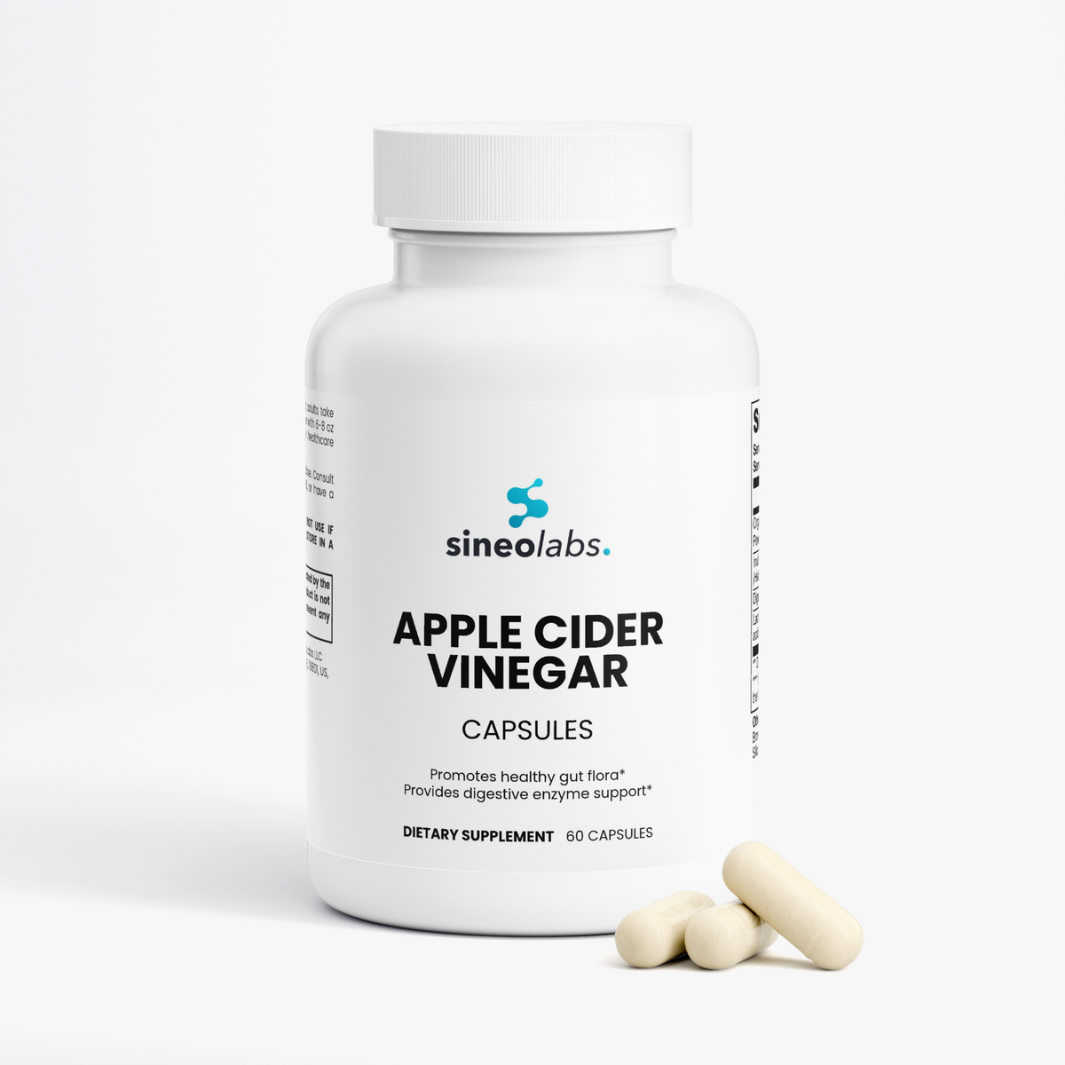 Organic Apple Cider Vinegar Capsules 1,000mg