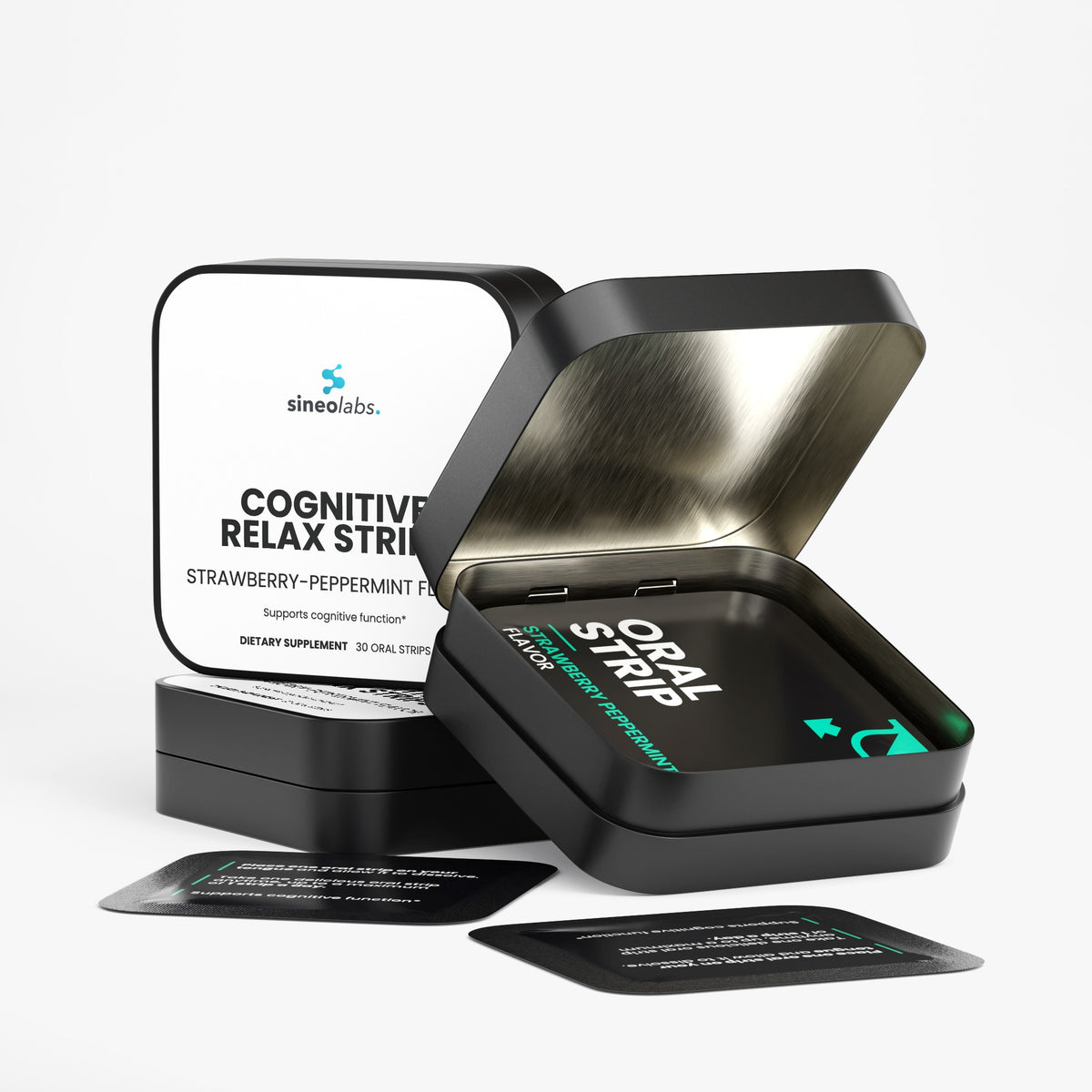 Cognitive Relax Oral Strips with L-Theanine & GABA