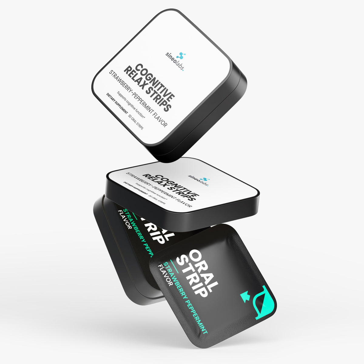 Cognitive Relax Oral Strips with L-Theanine & GABA