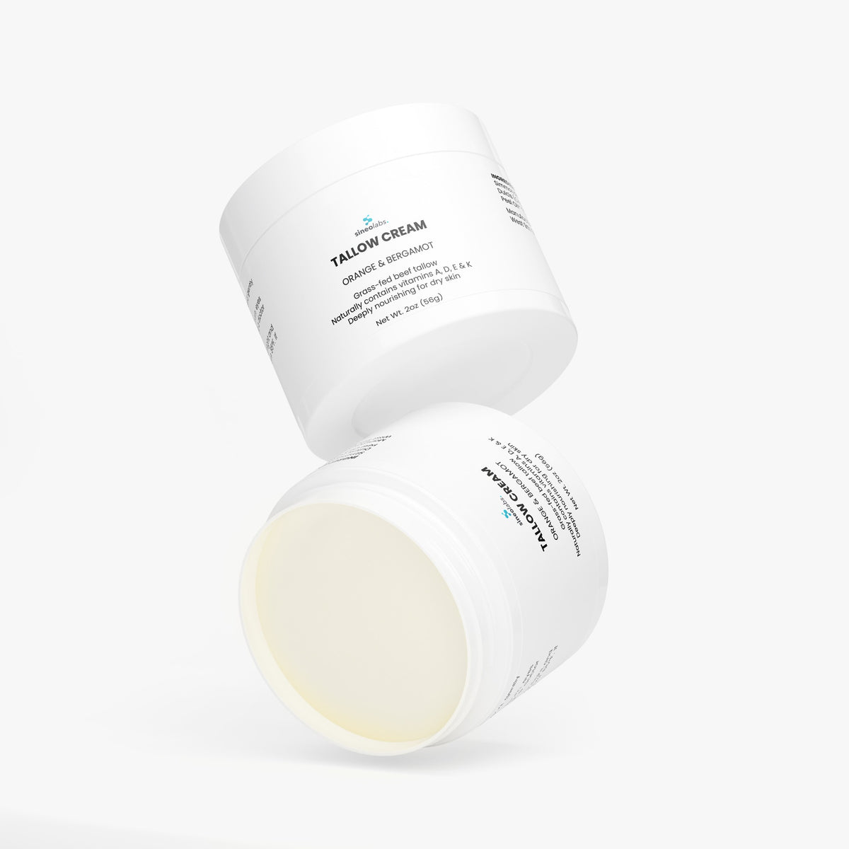 Tallow Cream Orange & Bergamot, 2oz