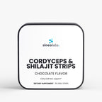 Cordyceps & Shilajit Oral Strips, Chocolate