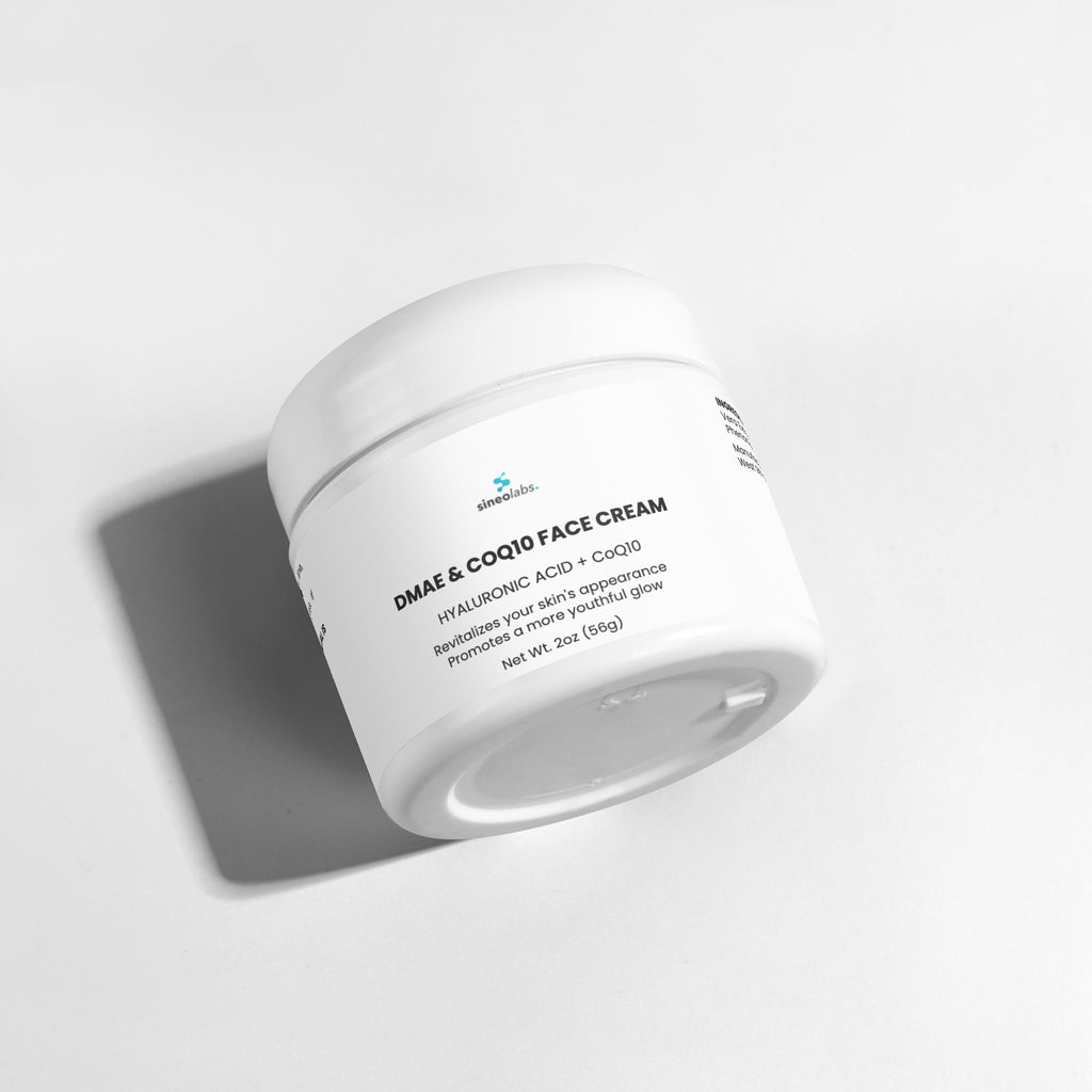 DMAE & CoQ10 Face Cream with Hyaluronic Acid