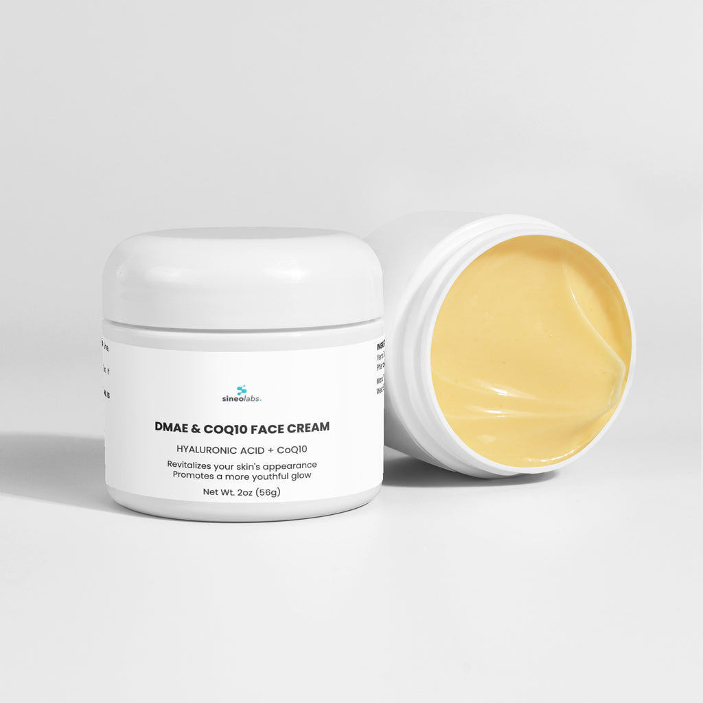 DMAE & CoQ10 Face Cream with Hyaluronic Acid