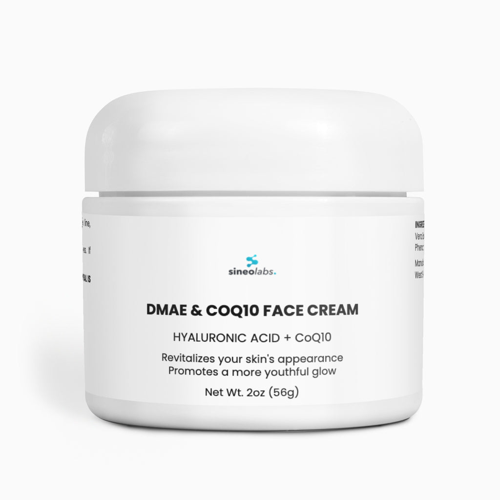 DMAE & CoQ10 Face Cream with Hyaluronic Acid
