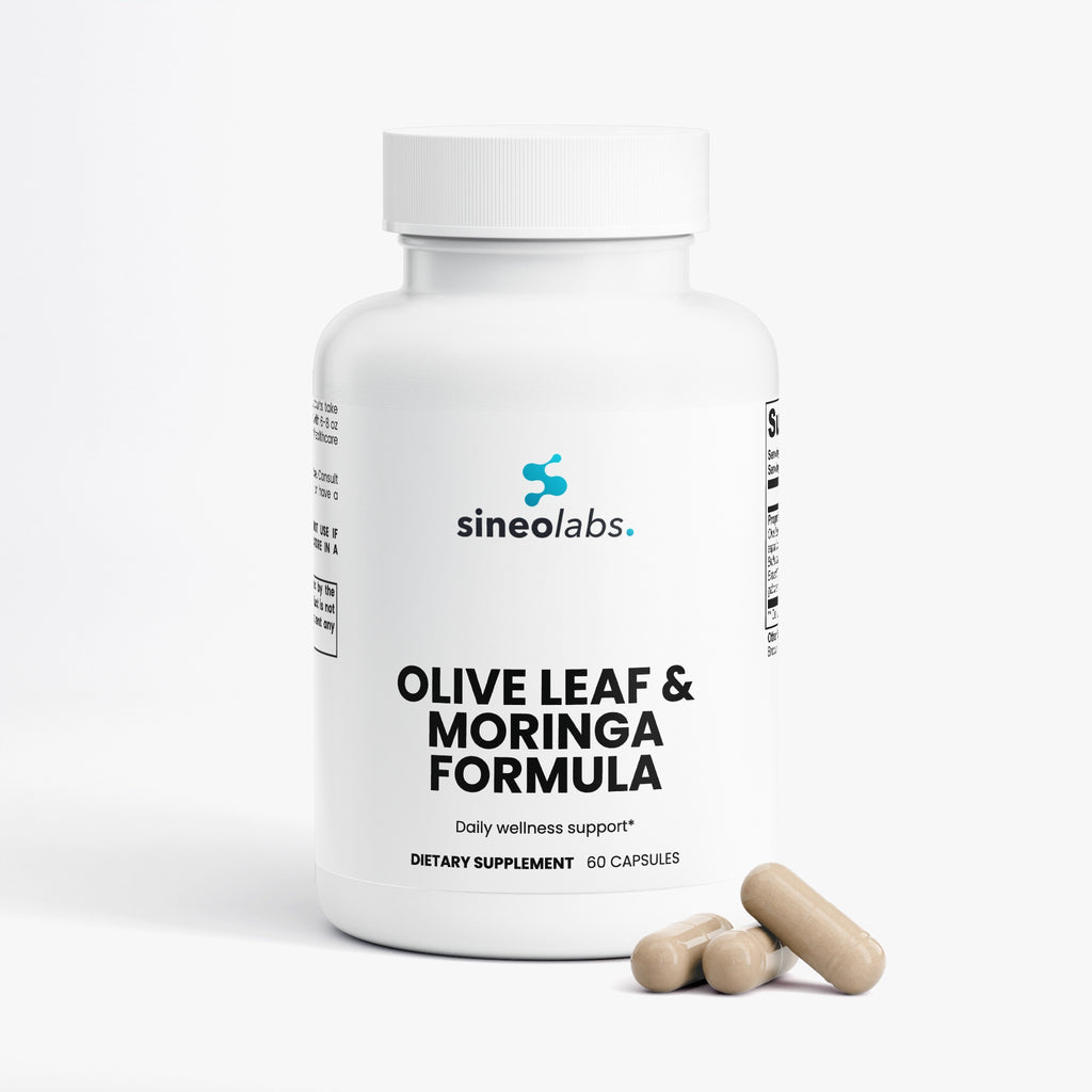 Olive Leaf & Moringa Formula with Holy Basil