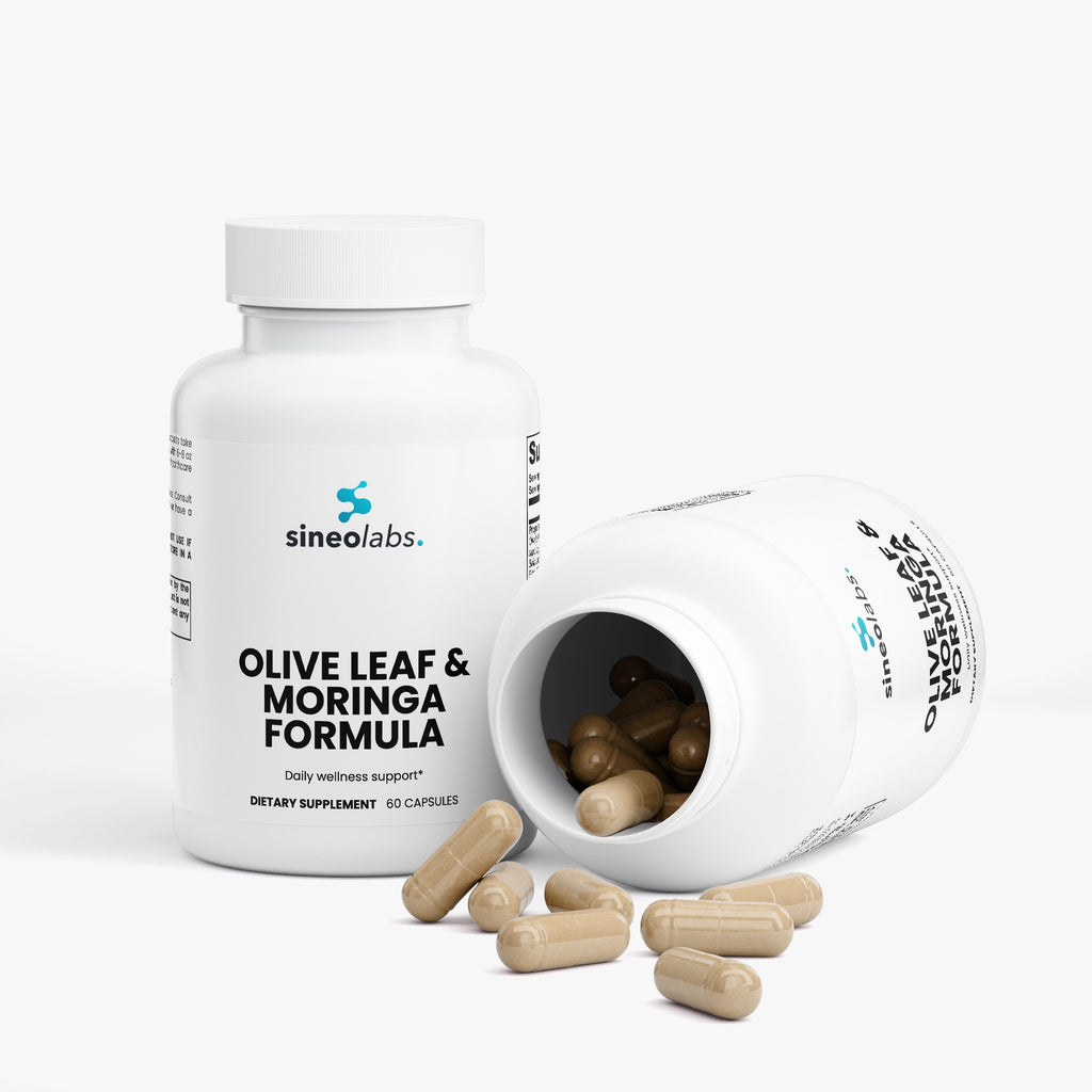 Olive Leaf & Moringa Formula with Holy Basil