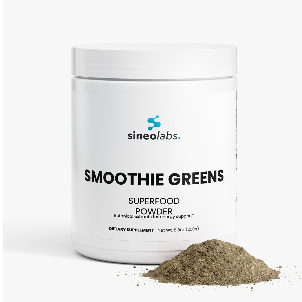 Smoothie Greens Powder with Spirulina & Chlorella