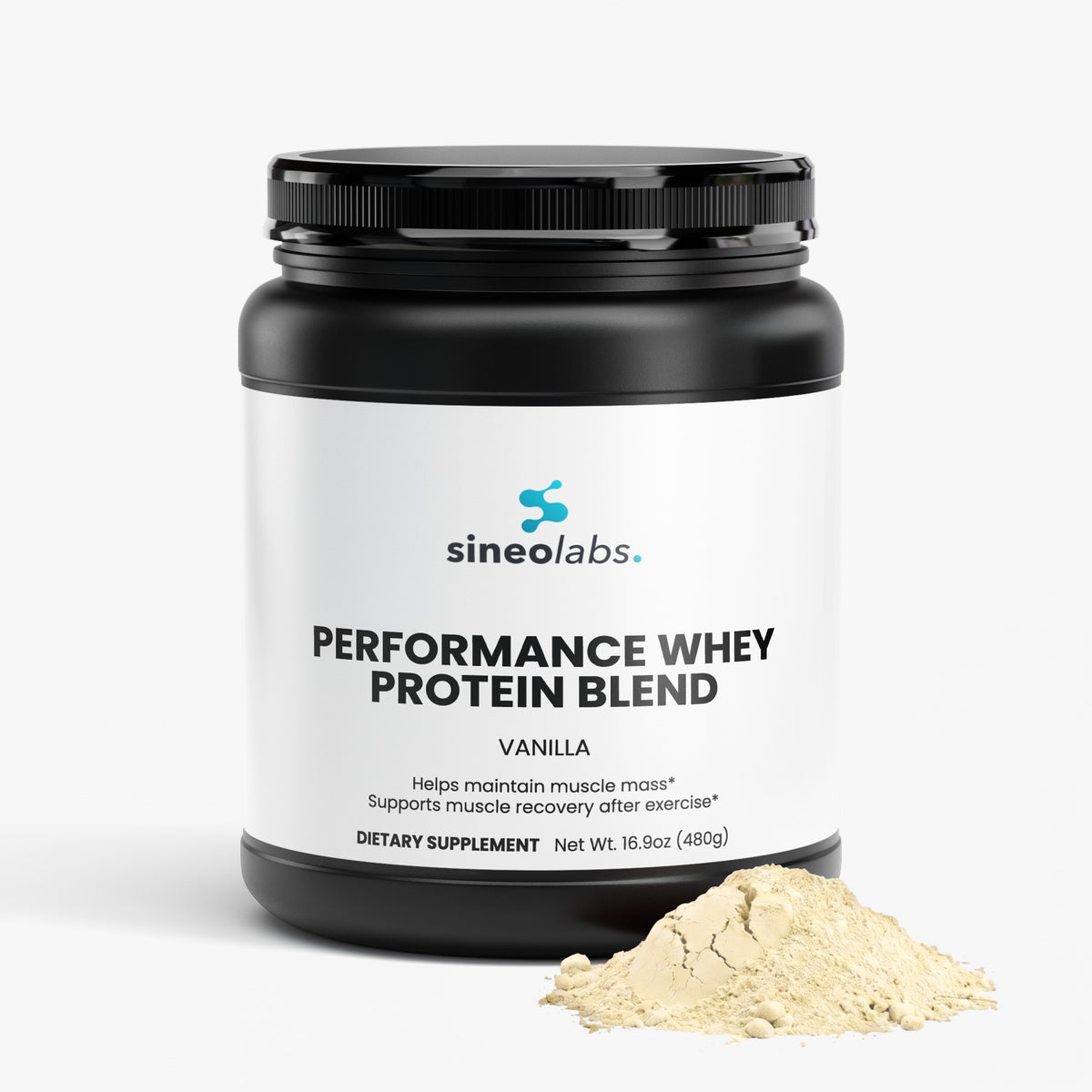 Performance Whey Protein, 22g Protein, Vanilla
