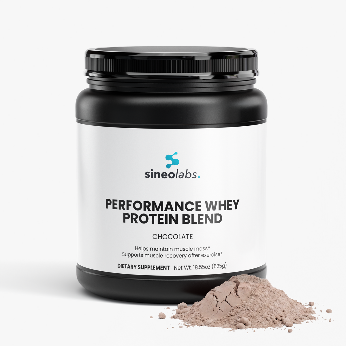 Performance Whey Protein, 22g Protein, Chocolate
