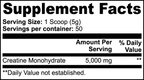 Creatine Monohydrate Powder 5,000mg, Unflavored
