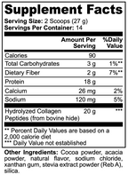 Grass-Fed Collagen Peptides Powder, Chocolate