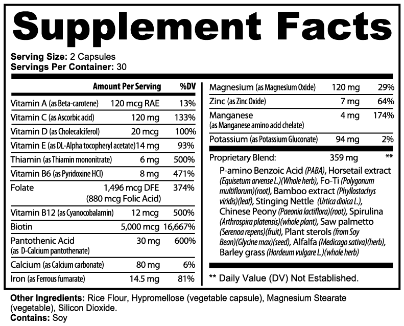Hair, Skin and Nails Essentials, Biotin 5,000mcg