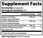 Sea Moss Capsules with Bladderwrack