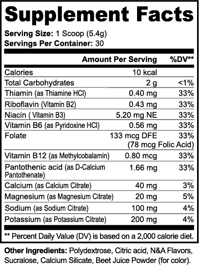 Electrolyte Hydration Powder, Lychee