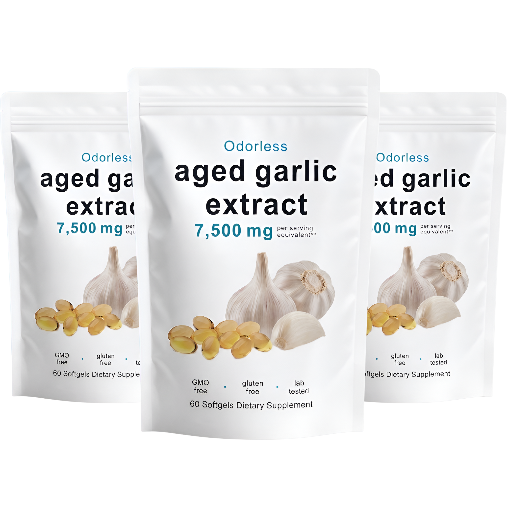 2-Year Aged Odorless Garlic Extract 7,500mg