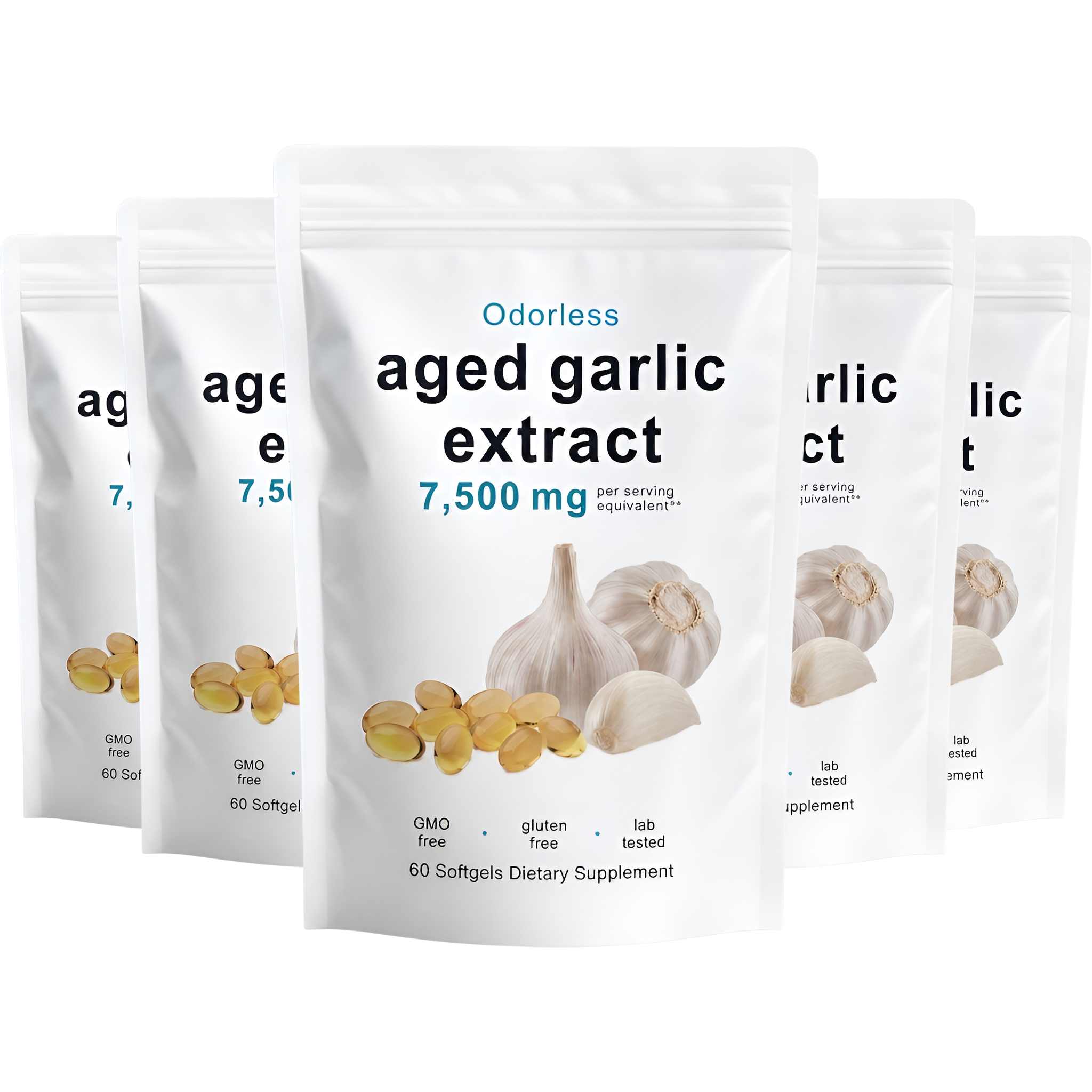2-Year Aged Odorless Garlic Extract 7,500mg
