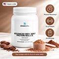 Advanced 100% Whey Isolate, 22g Protein, Chocolate: Muscle Recovery, 22 g Protein, 24 Servings