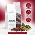 Cherry Zest Medium Roast Coffee, Whole Bean 12oz: 100% Arabica, Single Origin Guatemala, Cherry & Cocoa Notes