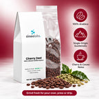 Cherry Zest Medium Roast Coffee, Whole Bean 12oz: 100% Arabica, Single Origin Guatemala, Cherry & Cocoa Notes
