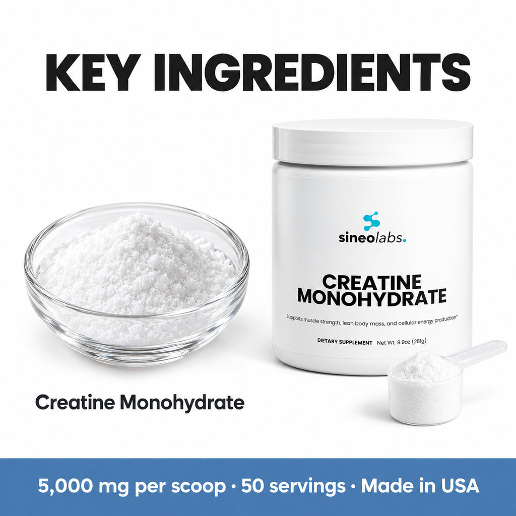 Creatine Monohydrate Powder 5,000mg, Unflavored: Creatine Monohydrate