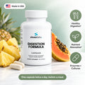 Digestion Formula: Healthy Digestion, Nutrient Absorption, Enzymes + Cultures