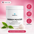 Energy Powder, 200mg Caffeine, Lychee Splash: Energy, Focus, Hydration