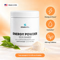 Energy Powder, 200mg Caffeine, Melon Creamsicle: Energy & Focus, Hydration, 200 mg Caffeine