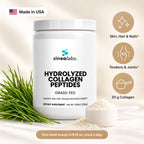Grass-Fed Hydrolyzed Collagen Peptides Powder 20g: Skin, Hair & Nails, Tendons & Joints, 20 g Collagen