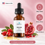 Gua Sha Face Oil with Rosehip & Camellia Oil: Silky Glide, Dewy Glow, Plant Oil Blend