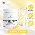 Electrolyte Hydration Powder, Lemonade: Hydration, Muscle Function, Caffeine-Free