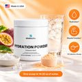 Electrolyte Hydration Powder, Passion Fruit: Hydration, Muscle Function, 10 Calories a Scoop