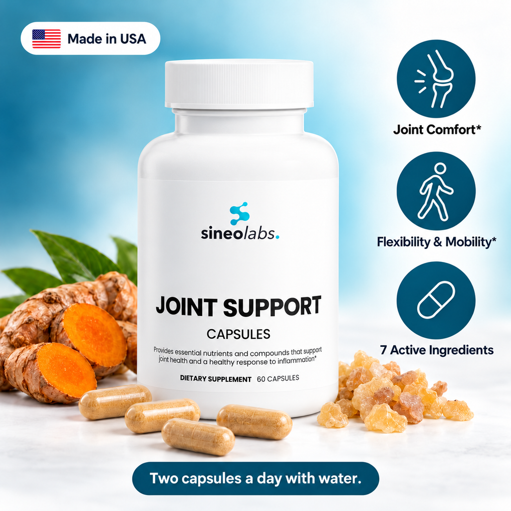 Joint Support Formula: Joint Comfort, Flexibility & Mobility, 7 Active Ingredients