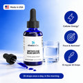 Methylene Blue Drops 10mg, 2 fl oz: Cellular Energy, Focus & Alertness, 10 mg per 20 Drops