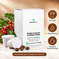 Molten Caramel Dark Roast Single-Serve Coffee Pods: 12 Pods, Dark Roast, Cocoa & Caramel Notes