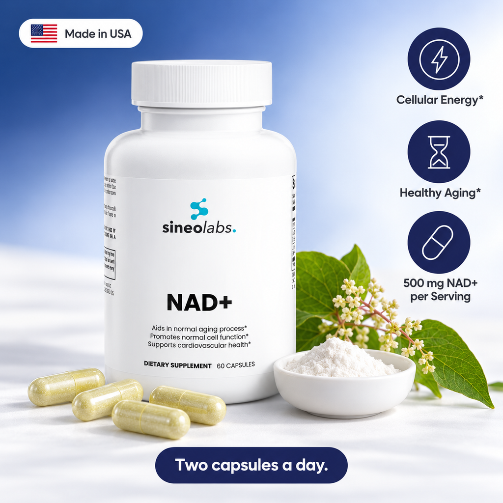 NAD+: Cellular Energy, Healthy Aging, 500 mg NAD+ per Serving