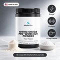 Nitric Shock Pre-Workout, 175mg Caffeine, Fruit Punch: Energy, Strength, 175 mg Caffeine