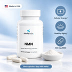 NMN Capsules 500mg: Cellular Energy, Healthy Aging, 500 mg NMN