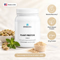 Plant Protein Powder, 20g Protein, Vanilla: Muscle Recovery, Plant-Based Protein, 20 g Protein