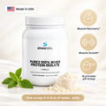 Pure3 100% Whey Isolate, 19g Protein, Vanilla: Muscle Recovery, Muscle Growth, 19 g Protein per Scoop