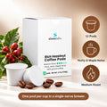 Rich Hazelnut Medium Roast Single-Serve Coffee Pods: 12 Pods, Nutty & Maple Notes, Medium Roast
