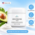 Skin Hydration Cream with Hyaluronic Acid: Soft, Hydrated Skin, Hyaluronic Acid, Face & Body