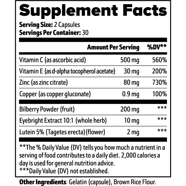Vision Support Formula